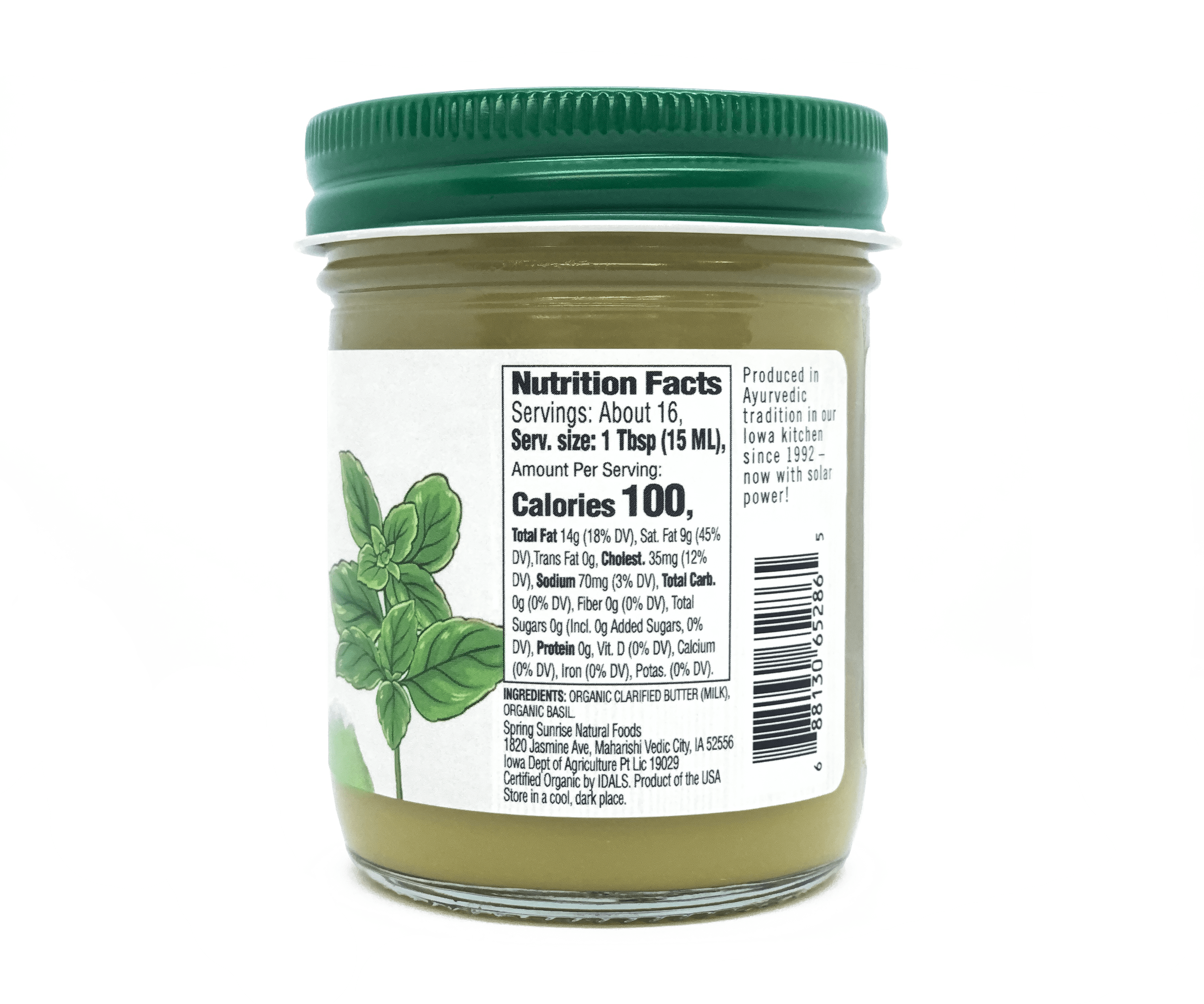 Organic Basil Ghee