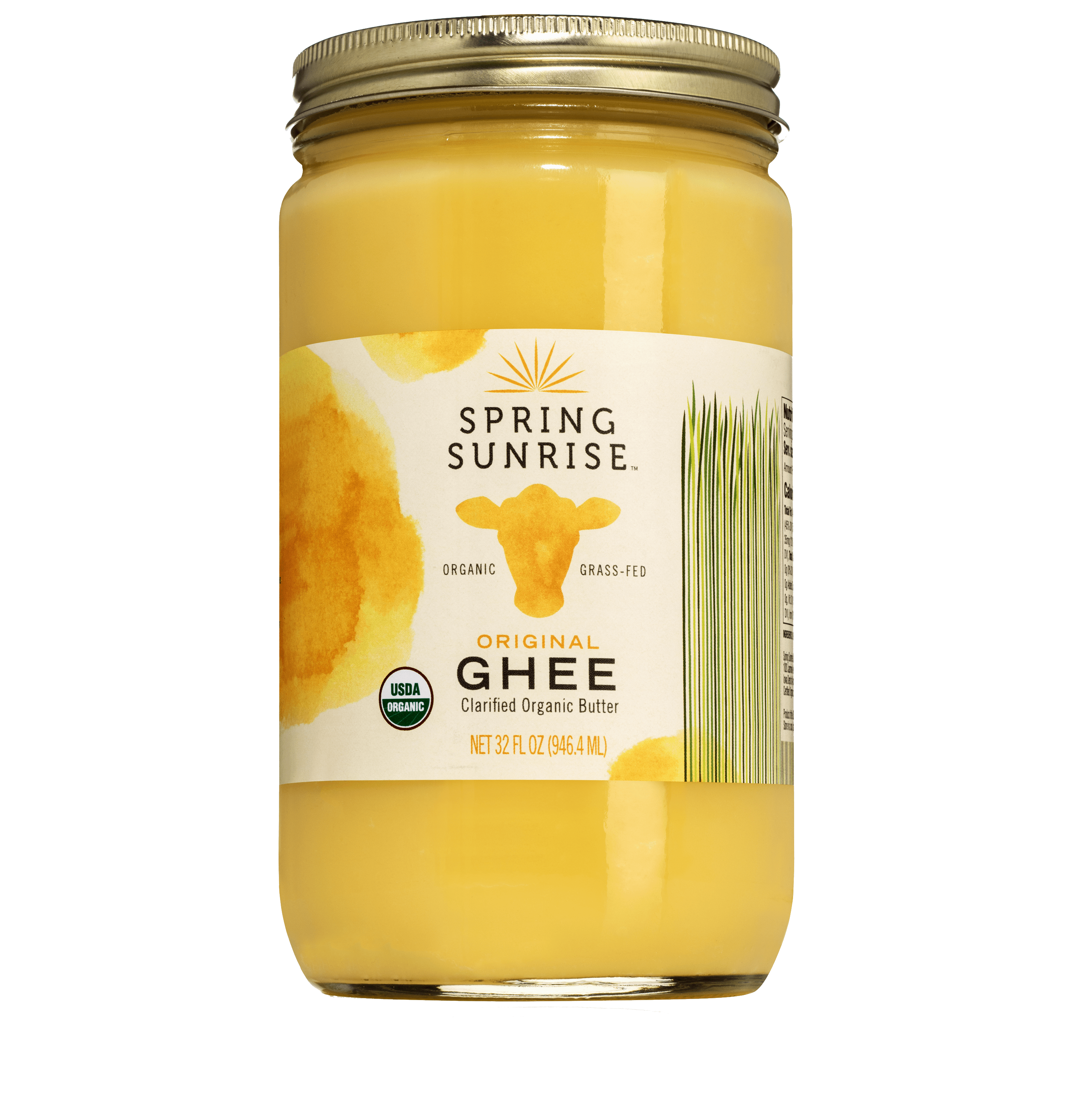 Organic Grass Fed Ghee