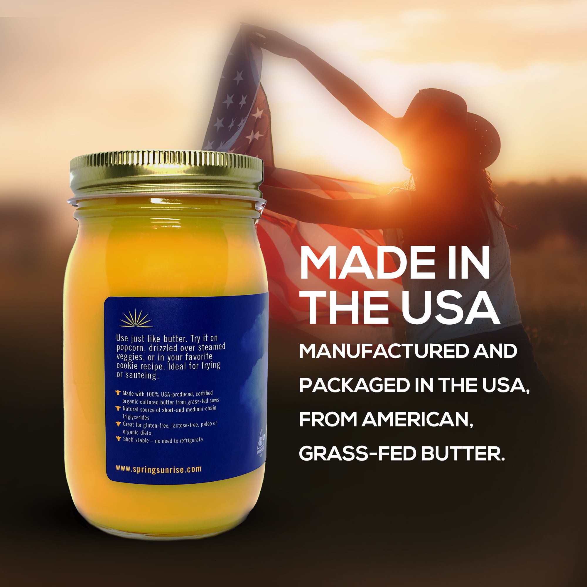 Organic Cultured Ghee