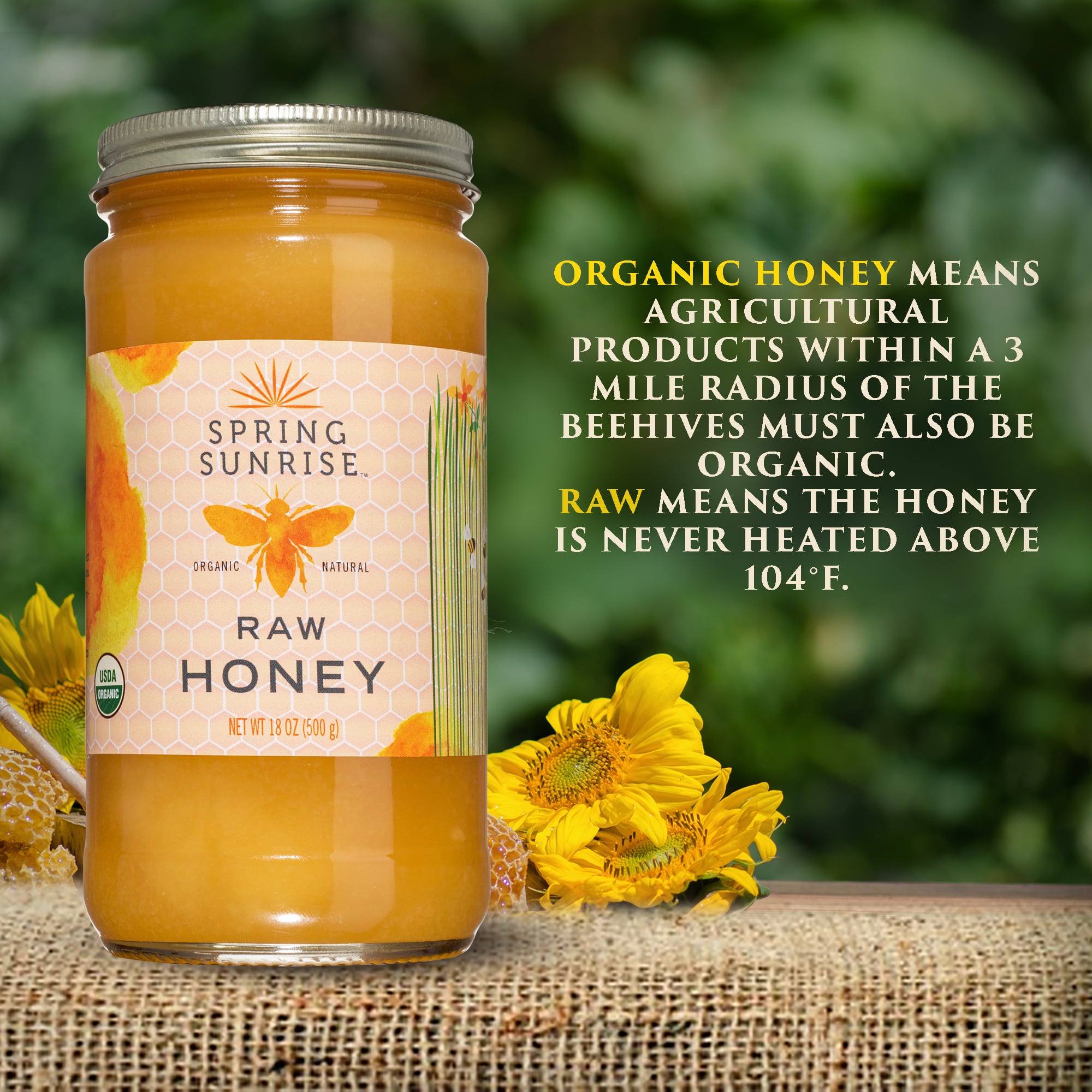 Raw Organic Honey